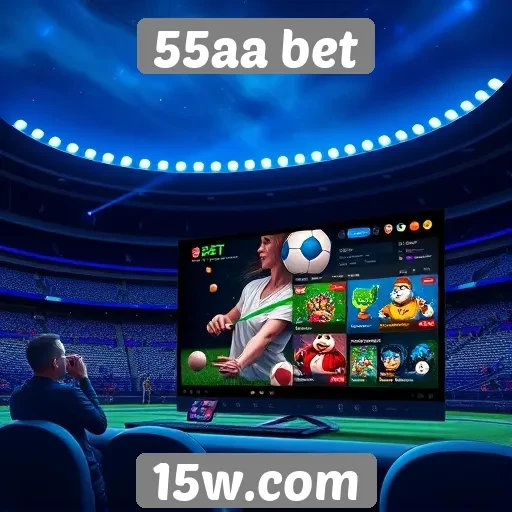 Experiência do usuário no site 55aa bet